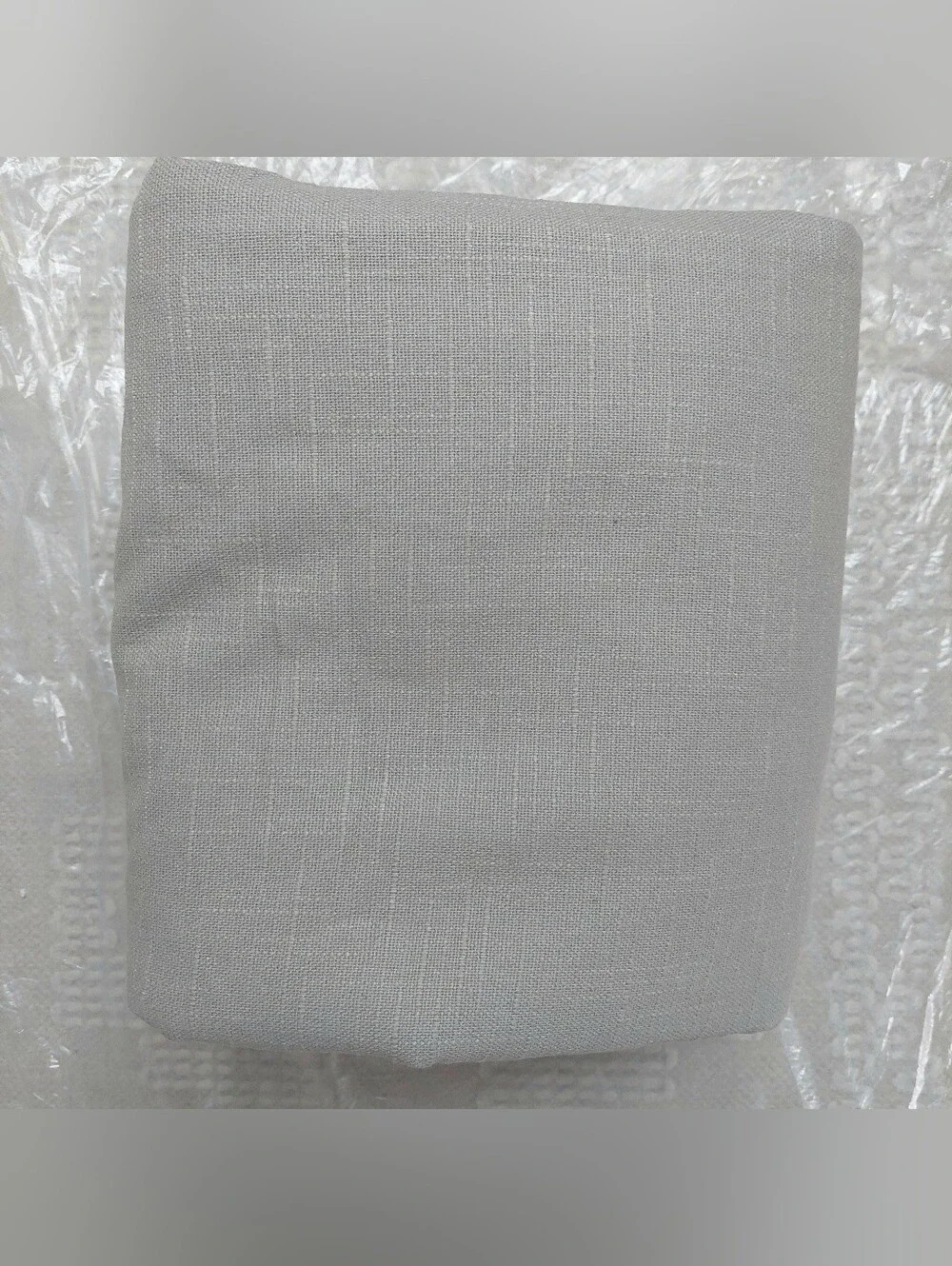 NWOT! Quince Cotton Slub Gray Darkening Curtains Set Of 2 Panels! 48